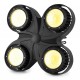 BeamZ SB-400IP Cegadora de escenario IP65 4 x 100W COB