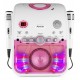 SBS-20W Altavoz karaoke con CD color rosa