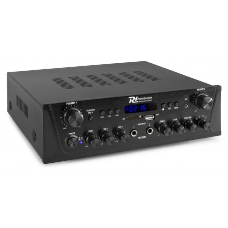 PV-220BT Amplificador de audio 100W Power Dynamics