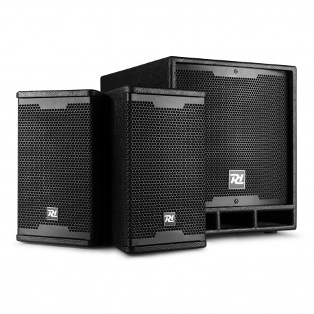 PD Combo 12" 1200W subwoofer + 2x6'5" tops Power Dynamics