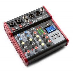 PDM-X401 Mezclador de estudio 4 canales Power Dynamics