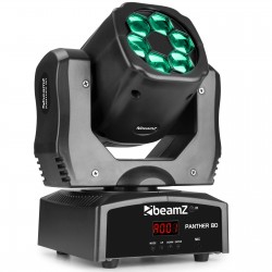 BeamZ Panther 80 cabeza móvil LED con lentes rotativas