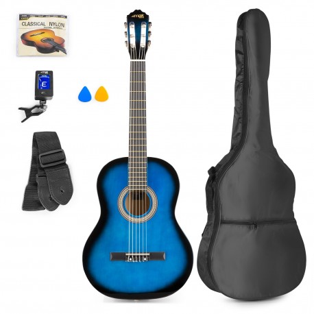 Soloart Conjunto guitarra clásica azul