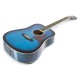 Solojam Conjunto guitarra acústica azul