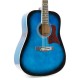 Solojam Conjunto guitarra acústica azul