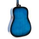 Solojam Conjunto guitarra acústica azul