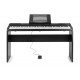 KB6W Piano digital 88 teclas con soporte de madera