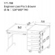 PD-FA6 Flightcase de 5 cajones 3U + mesa