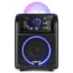 SBS-55B Conjunto karaoke negro con luces LED Vonyx