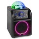 SBS-55B Conjunto karaoke negro con luces LED Vonyx