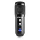 CMS-320B Micrófono de estudio USB con echo color negro Vonyx