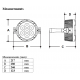 BeamZ WBP-912IP Foco Par LED aluminio IP65 cpn batería 6-en-1