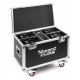 FCFZ4 Flightcase para 4pcs cabezas móviles serie Fuze