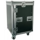 PD-F12U8 Caja rack 19" con ruedas 12U