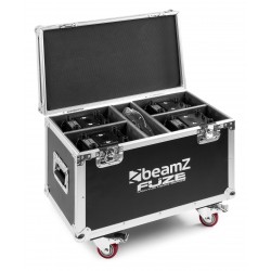 FCFZ42 Flightcase para 4pcs cabezas móbiles serie Fuze