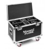 FCFZ42 Flightcase para 4pcs cabezas móbiles serie Fuze