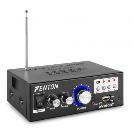 AV360BT Mini amplificador BT/FM/SD/USB/MP3