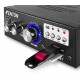 AV360BT Mini amplificador BT/FM/SD/USB/MP3