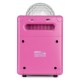 SBS-55P Conjunto karaoke rosa (2 micros) Vonyx