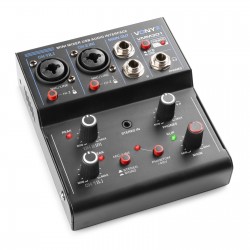 VMM-201 Mezclador 3 canales con USB audio interface