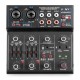 VMM-401 Mezclador 4 canales con USB audio interface