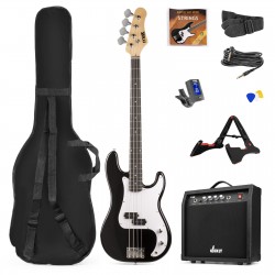 Gigkit Conjunto bajo eléctrico color negro