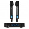 D-220 Micrófono inalámbrico de mano UHF 2x80 sistema true Diversity
