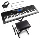 Rhapsody61L Kit teclado electrónico de 61 teclas iluminadas
