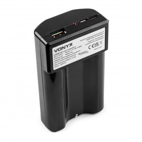 MRB-12 Paquete de baterías de iones de litio de 12V con cargador