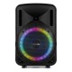 FT08-LED MK2 Bafle activo 8" BT/USB