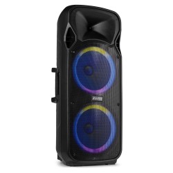 FT212-LED MK2 Bafle activo doble 12" BT/USB