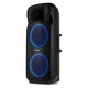 FT212-LED MK2 Bafle activo doble 12" BT/USB