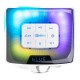 TRACK 2.0 Juego de altavoces activos con LED color blanco