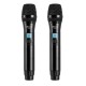 PD-522 Set de micrófonos inalámbricos UHF con 2 micros de mano