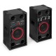 SPK-108 Pareja de altavoces karaoke 8" BT/MP3