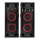 SPK-208 Pareja de altavoces karaoke 2x8" BT/MP3