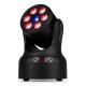 NOVA68-BK MH Cabeza móvil wash con gobo
