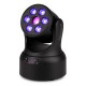 NOVA68-BK MH Cabeza móvil wash con gobo