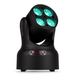 NOVA420-BK MH Cabeza móvil wash