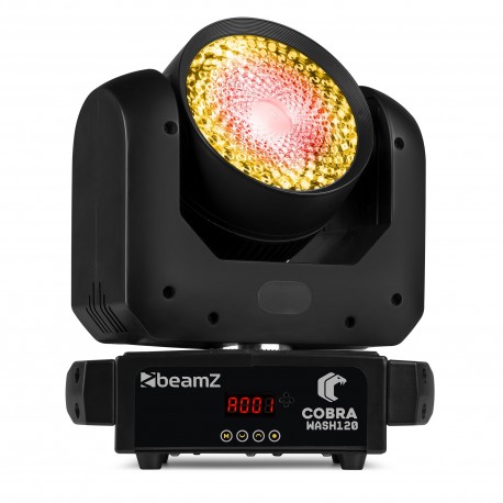 COBRA WASH120 Cabeza móvil LED con anillo