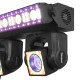 ShowBar GO edge con 4 cabezas móviles y barra de LED/estroboscópica