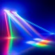 ShowBar GO vibe con 4 cabezas móviles y barra de LEDs