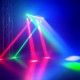 ShowBar GO vibe con 4 cabezas móviles y barra de LEDs
