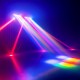 ShowBar GO vibe con 4 cabezas móviles y barra de LEDs