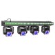 ShowBar GO vibe con 4 cabezas móviles y barra de LEDs