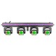 ShowBar GO vibe con 4 cabezas móviles y barra de LEDs