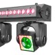 ShowBar GO vibe con 4 cabezas móviles y barra de LEDs