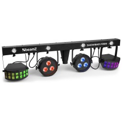 ShowBar FREE 2 x PAR, 2 x derby y strobo