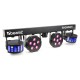 BeamZ SB-02 Showbar con batería 2 x derby y 2 x Par