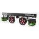 BeamZ SB-02 Showbar con batería 2 x derby y 2 x Par